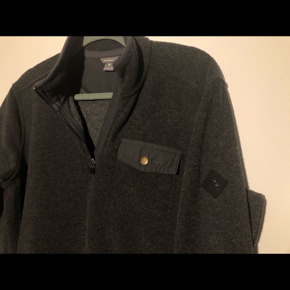 Eddie Bauer Quarter Zip Fleece - Picture 4 of 5